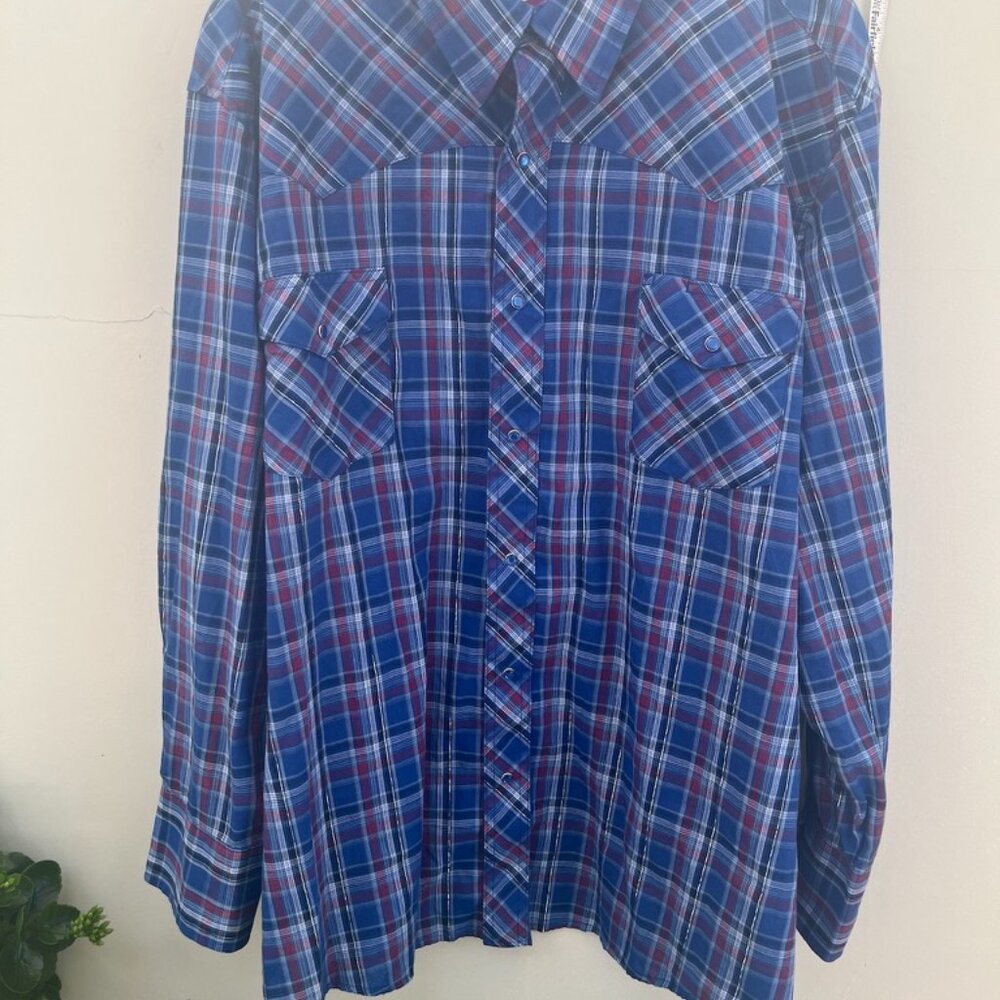 Mens Western Button Down Shirt